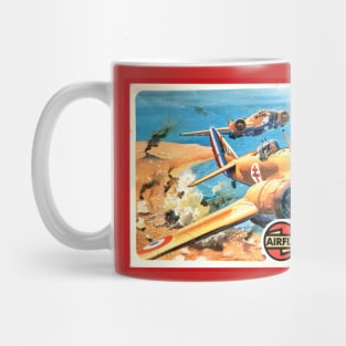 Vintage Model Kit Box Art - Blenheim IV Aircraft Mug